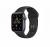 Apple ساعت هوشمند اپل Watch SE Sport GPS 44mm با بدنه  لومینیومی خاکستری و بند سیلیکونی مشکی